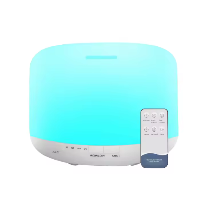Difusor de Aromaterapia con Mando Distancia ajustable y Luces LED - 1