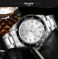 Reloj De Pulsera Mecánico De Lujo Para Hombre 2024 FNGEEN 9001 Con Esferigrafía De Titanio Luminoso Y Feos Automático Diamante Acero Inoxidable Resistente Al Agua - details 23