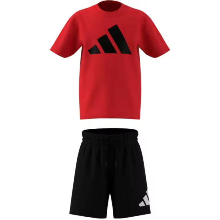 Conjunto Rojo ADIDAS LK BL T-SET 160 PURRUB/BLACK NIÑO - 1