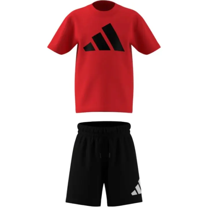 Conjunto Rojo ADIDAS LK BL T-SET 160 PURRUB/BLACK NIÑO - 1