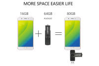 Nuevo USB 3.0 OTG Pendrive De 64GB Negro 2 En 1 32GB Impermeable 16GB Plástico 8GB U Disco 4GB Memoria Regalo De Negocios - details 5