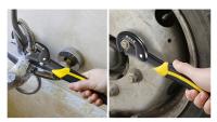 Llave De Fijación Universal AIRAJ Multifuncional Con Mango De Palanca Y Ajuste De Taza De Cierre Acero De Carbono Herramienta De Reparación Manual - details 9