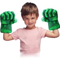 Guantes De Almohadilla De Peluche Con Patrón De Dibujos Animados Para Niños Superhéroe Carácter Guantes De Halloween Cosplay Props De Mano - details 0