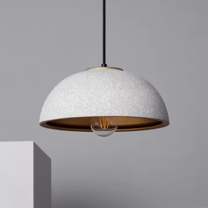 Ledkia Lámpara Colgante Cerámica Crowe de Diseño único y Elegante para Interiores - 1