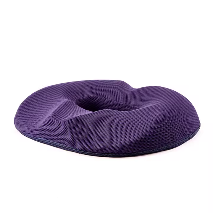 Cojín De Asiento Para Hemorroides Y Dolor De Cuerda Espinal Almohadilla De Lumbar Con Gel Soporte Para Cola De Caballo Removible Y Lavable Para Adultos - 1