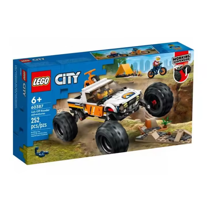LEGO CITY 60387 TODOTERRENO 4X4 AVENTURERO - 1