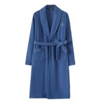 Bata de hombre - bata de terciopelo , suave y cómodo para dormir, ropa de ocio para el hogar - Otoño e Invierno - 9805 - details 2