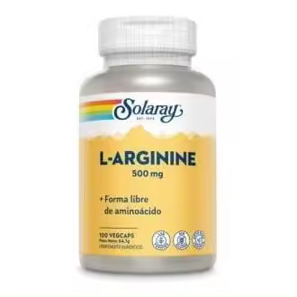 Solaray L Arginine 500Mg 100Caps - 1