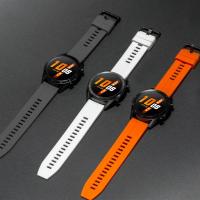 Correa De Reloj De Silicona 20mm/22mm Con Liberación Rápida Impermeable Y Suave Para Smart Watch Compatible Con Samsung Galaxy Huawei GT4/GT2/GT3 - details 2