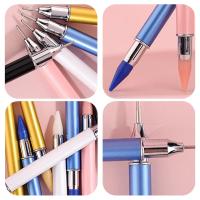 Nuevo Herramienta De Pintura Diamante Doble Cabeza Plástico Y Metal Accesorios De Pintura Diamante Herramienta De Uñas Multifuncional Con Opciones De Punta De Plástico - details 9