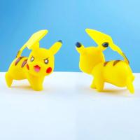 Colección De Figuras De Pokemon 8pcs Pikachu Y Otros Personajes Anime Tamaño 2-4CM Juguetes Para Niños Y Niñas Regalo De Cumpleaños Ideal Para Fans De La Serie - details 1