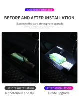 Lámpara De Lectura Para Techo De Coche LED Mini Toque Recargable Por USB Iluminación Interior Portátil Para Camper - details 5