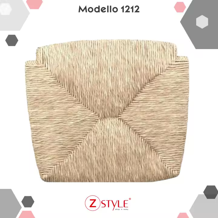 Asientos de paja ZStyle-Reemplazo de Sillas-Asiento-Marco-Part inferior para Sillas afiladas-Palustre Grass-Sentado piezas-Asiento de repuesto de paja inferior-Pisa-Rustica-Arte pobre-Venecia-Paesana-De Taverna - 1
