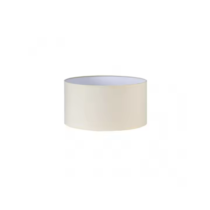 Fabrilamp - Pantalla Cilindrica Dori E27 Beis 35Dx35dx20h Cm  Tejido Popelin - 1