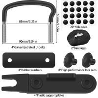 Kit De Montaje Para Caja De Techo Durable Universal Con Abrazaderas U Herramienta De Fijación Para Rack De Techo De Coche - details 4