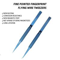 Aguja De Reparación De Teléfono Con Huella Dactilar 1PC Acrílico De Aleación De Titanio Punta Fina 0.15mm Curva O Recta - details 0