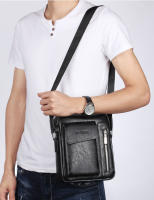Bolso De Hombro Vintage Para Hombres Bolsos Cruzados Retro Con Cierre De Cremallera Bolsa De Mano De Nylon Para Occasiones Versátiles - details 30