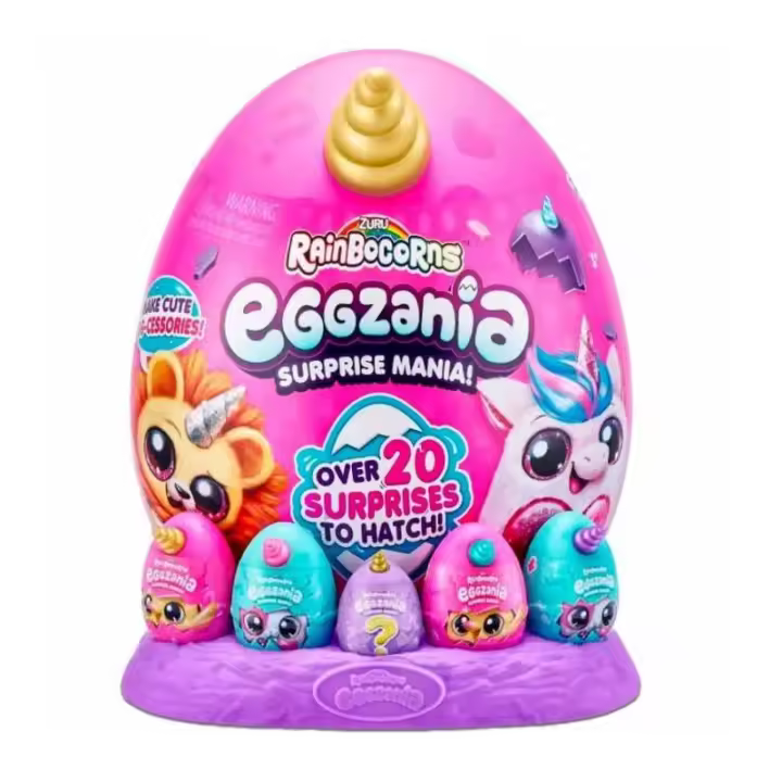 RAINBOCORNS EGGMANIA SUPRISE MANIA 6 HUEVOS DE COLOR BABY - 1
