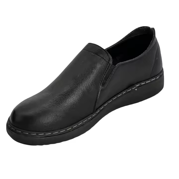 Zapato Cavatini Confort Mujer Cuero Doble Cierre Camara - 1