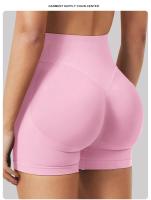 Shorts De Gimnasio Para Mujer CZGUKE Con Cintura Baja Y Ribbed Scrunch Bum Shorts De Yoga Y Deportes Sin Costuras Talla Verdadera - details 0