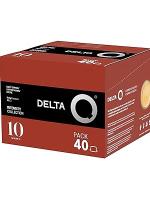 Delta Q - Cápsulas de Café Molido Qalidus - Espresso Intenso con Notas de Caramelo - Intensidad 10 - Molido Natural - 40 Cápsulas - details 1