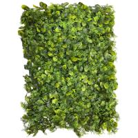 Setos Artificiales  Realistas Floral Privacidad Verde  Panel de Decoración de Pared 5 MODELOS  Césped Simulado para Exteriores  Almohadilla Valla Falsa  Panel Celosía Decoración Pared Medidas 40x60cm - details 3