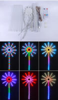 Luces De Fuegos Artificiales USB Bluetooth RGB LED Impermeables Para Jardín Camping Decoración De Habitaciones Lámpara De Garlanda LED Para Festividades - details 6