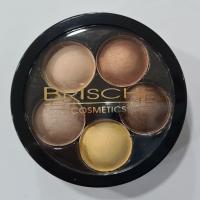 Brische Cosmetics sombra en polvo , formato con 5 colores, tonos mates y con brillo, 8 gr. - details 1
