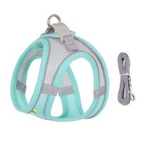 Juego De Correa Y Arnés Ajustable Para Perros Pequeños Vestido De Gato Pupilo Chihuahua Pug Bulldog Francesés Caminar Al Aire Libre - details 16