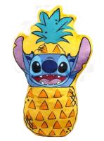 STITCH COJIN PELUCHE 3D FORMA DE PINA PARA REGALO COLOR AMARILLO-DISNEY22*30CM - details 0