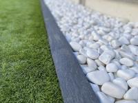Piedras Decorativas Blanca Canto Rodado 40-60 mm 20 kg – Ideal para Jardines, Rocallas, Macetas Grandes y Paisajismo Exterior - details 1