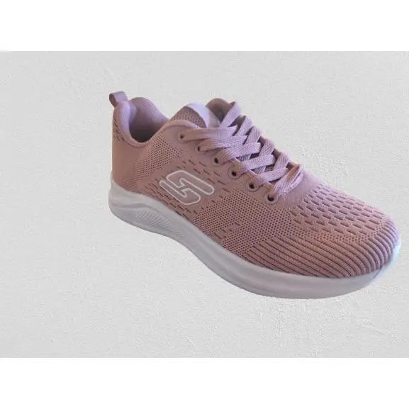 Deportiva PERVERSA Modelo 101 - Color Rosa y Suela Blanca - Transpirable y Cómoda - Numeración 36 Al 41 - 1