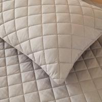 Funda De Cojín Impermeable 2pcs Tamaño 50x75cm En Gris/Azul/Marrom Material Poliéster/Celulosa Estilo Suelto Y Transpirable Para Protección Del Sueño - details 6