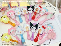 Cepillo De Masaje Portátil Sanrio Hello Kitty Kuromi Cinnamon Roll Dibujos Animados Kawaii Para Niñas Regalo Creativo - details 5