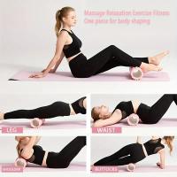 1pc Rodillo De Masaje De Espuma Para Yoga Y Fitness Equipo De Terapia Física Y Rehabilitación Deportiva Manual ABS TPR - details 2