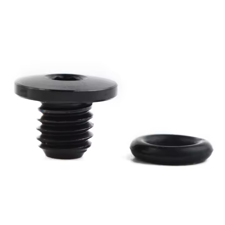 Tornillo De Titanio Para Ciclismo Con Anillo De Goma M5 Acero Para Frenos De Disco Hidráulicos XT/SLX/Zee/Deore/LX Venta Por Pieza - 1