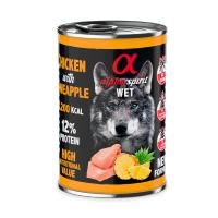 Alpha Spirit Comida Húmeda de Pollo con Piña para Perros  (Pack 6 Latas x 400 Gr) - details 2