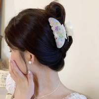 Cepillo De Pelo Elegante De Acrílico Con Mariposa De Rhinestone Para Cabello Grueso Y Rizado Grip Fuerte Adecuado Para Mujeres - details 2