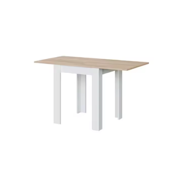 Mesa cocina extensible Livre blanco artik y roble canadian 0F4589A FORES - 1