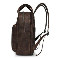 Mochila Antirrobo Mujer Casual Mujer,Cuero PU Bolso Casual,Impermeabilización,una mochila ideal para el trabajo, la oficina, las compras, los viajes y los viajes de negocios. - details 1