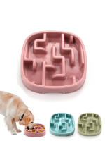 Tazas De Alimentación Para Perros Y Gatos Anti Ahogamiento Ralentizador De Comida Alimentos Feeder Plástico Para Prevenir La Obesidad - details 0