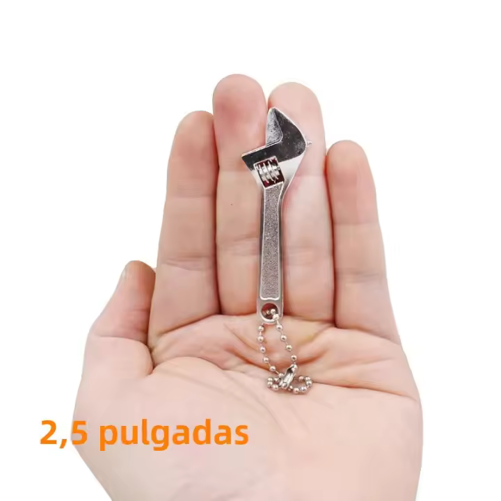 Llave Ajustable Mini De 2.5/4 Pulgadas Llave Abierta Portátil Herramienta Chave Small Portable Key Tool Set Para Coche - 1