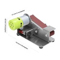 Sándwich Eléctrico Multifuncional 30mm Polidor Y Molidor Para DIY Acero Aluminio Madera Acrílico Pulido Y Fijado Máquina De Afilar Herramienta De Trabajo Del Hogar - details 5