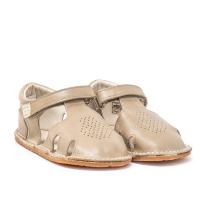 Zapatos primeros pasos bebé niño PIRUFIN PF310-7 SANDALIA PICADA BEIG 31301 24V - details 0