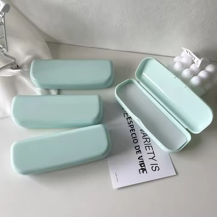 Estuche Para Gafas Ópticas Unisex De Plástico Resistente 1PCS Caso Para Gafas De Sol Y Lectura Adecuado Para Hombres Y Mujeres - 1