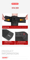 AOLIKES Soporte De Tobillo 1PCS Estabilizador De Tobillo Deportivo Con Cordones Ajustables Para Pie Espravado Manguito De Compresión - details 6