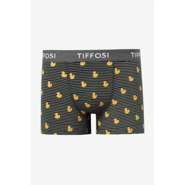 Bxer Trucker Verde Estampado Patos de Tiffosi - 1