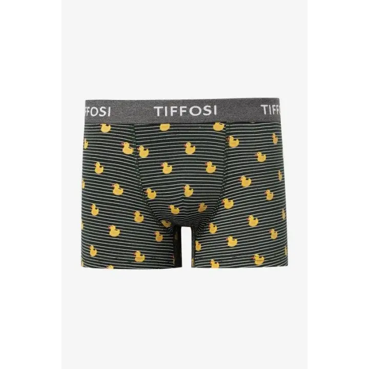 Bxer Trucker Verde Estampado Patos de Tiffosi - 1
