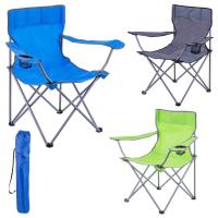 LILI HOME Pack de 2 Sillas de Camping Plegables | Silla de Playa Ligera y Resistente Medidas: 50 cm (ancho) x 50 cm (fondo) x 80 cm (alto). Ideales para camping, playa, pesca o cualquier actividad al aire libre. Su diseño ligero y resistente permite trans - details 0