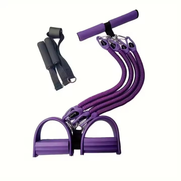 Banda De Resistencia Para Ejercicio De Fitness Para Hombres Perder Peso Apatía Abdominal Yoga En Casa Pedal Tipo Tensioner - 1